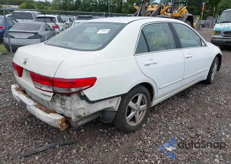 2003 Honda Accord 2.4 Ex из США, поврежденный, VIN 1HGCM56693A062751